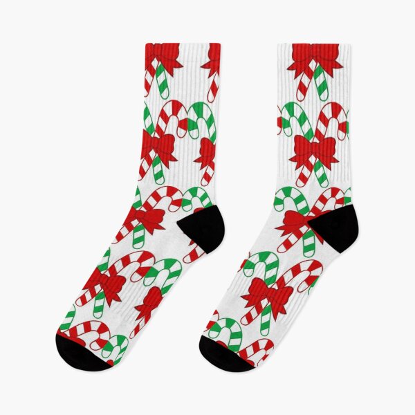Item preview, Red and Green Candy Cane print on home decor, accessories and apparel.  Great gift idea.    designed and sold by lduke47.