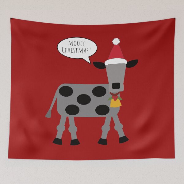 Item preview, Solo Mooey Christmas Cow designed and sold by Laura Pugh.