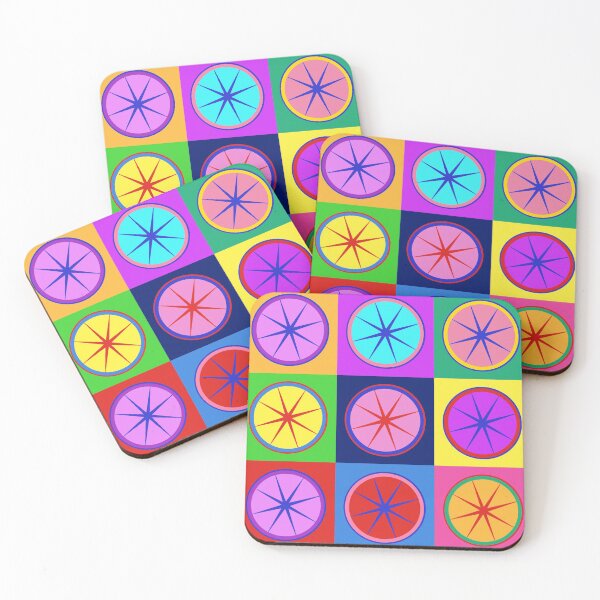 Item preview, Pop Art Citrus Fruit Circles designed and sold by VintageStyle.