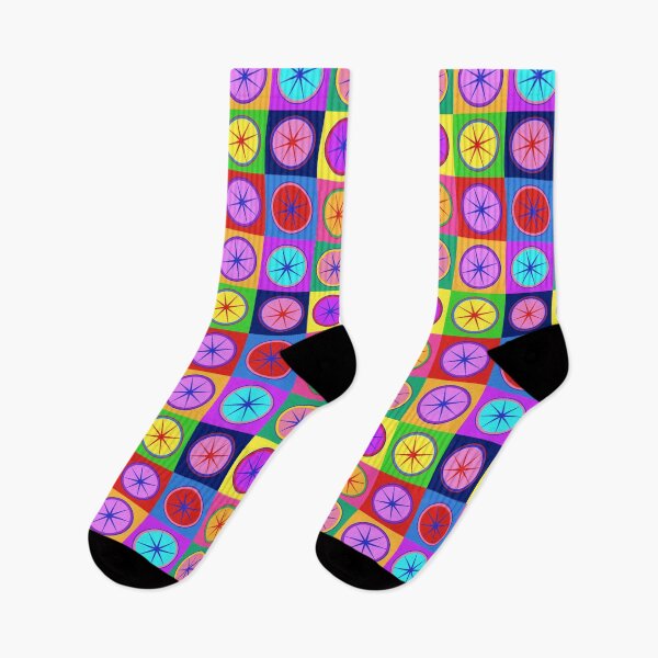 Item preview, Pop Art Citrus Fruit Circles designed and sold by VintageStyle.
