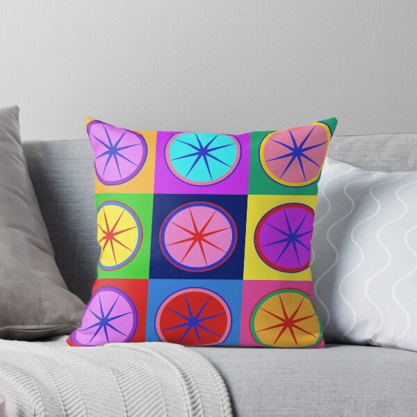 Item preview, Pop Art Citrus Fruit Circles designed and sold by VintageStyle.