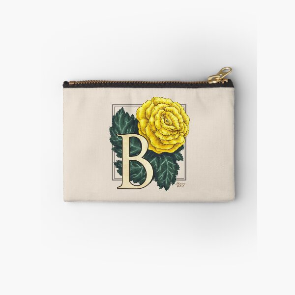 Artikelvorschau, B ist für Begonien-Blumen-Monogramm entworfen und verkauft von stephsmith.