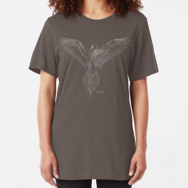 Mourning Dove (dark shirts) Slim Fit T-Shirt