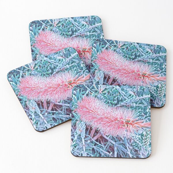 Item preview, Single pink bottlebrush callistemon designed and sold by helpet58.