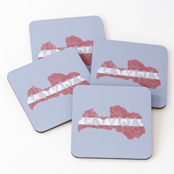 Item preview, Latvia Shape and Flag designed and sold by ockshirts.
