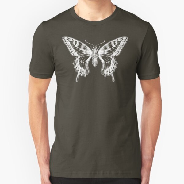 Butterfly Ghost Slim Fit T-Shirt