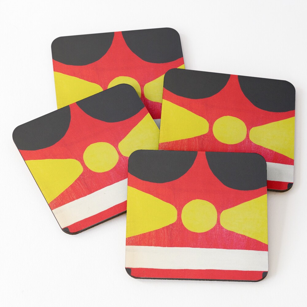 Item preview, Coasters (Set of 4) designed and sold by BoundToPaint.