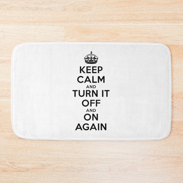 Item preview, Keep Calm Turn it Off designed and sold by Arian-Arben.