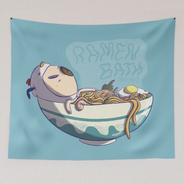 Item preview, Ramen bath anyone designed and sold by Peanuttiedesign.
