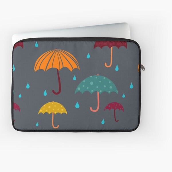 Item preview, Bright Umbrellas in the Rain designed and sold by UshaDesigns.