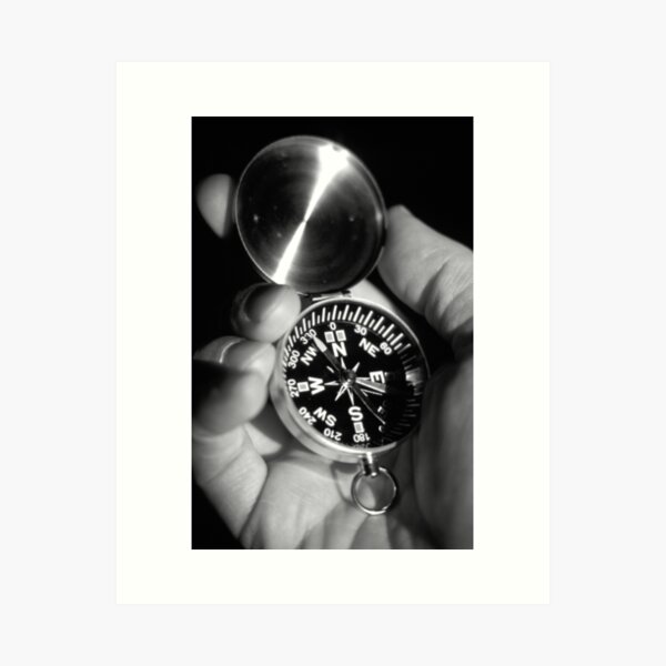 Get your bearings Art Print