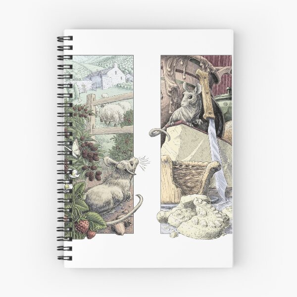 Item preview,  quien fue muy desdeñoso con la simple vida en el campo. "¡Ven y quédate conmigo en la ciudad y mira qué tan bien puedes vivir!" dijo el ratón de la ciudad. Así que el ratón campestre fue con él a la hermosa casa donde se servían exquisitos manjares en ba designed and sold by stephsmith.