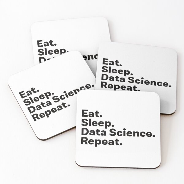 Item preview, Eat Sleep Data Science Repeat designed and sold by teesaurus.