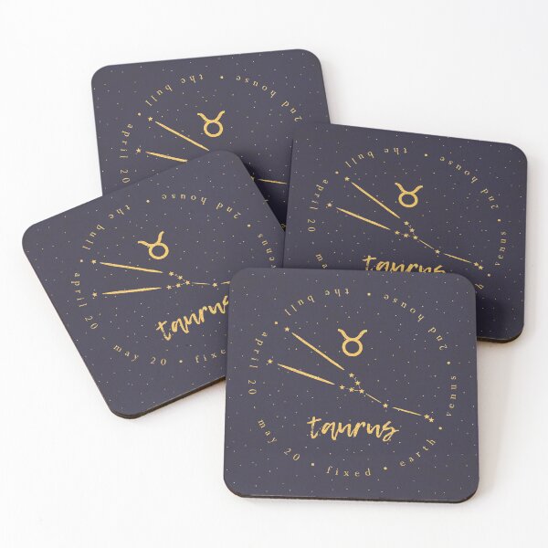 Taurus Coasters (Set of 4)