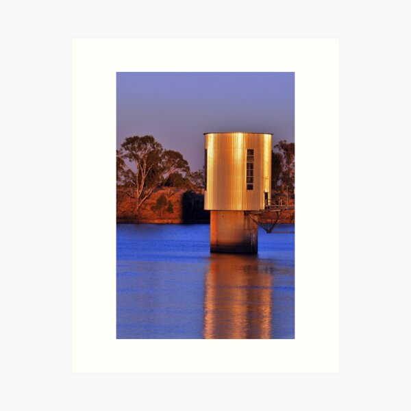 Sunrise at Lake Eppalock Art Print