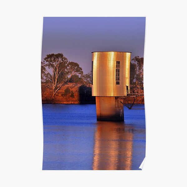 Sunrise at Lake Eppalock Poster