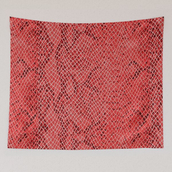 Item preview, Red Snake Skin Pattern designed and sold by savesarah.