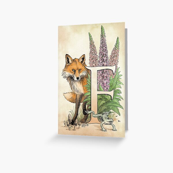 F is for... Greeting Card