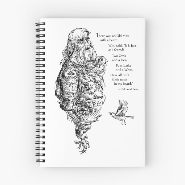 Item preview, There Was an Old Man With a Beard... designed and sold by stephsmith.