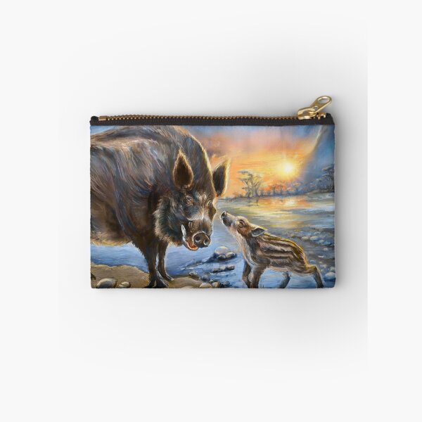 Item preview, wild boars designed and sold by Julie Boehm.