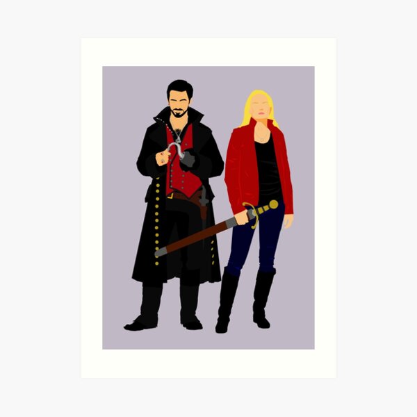 Captain Swan Art Print