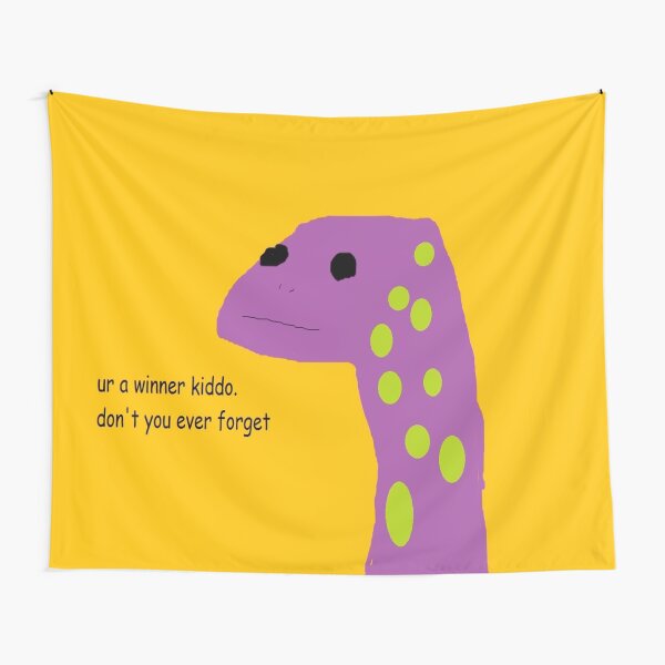 motivational lizard Tapestry