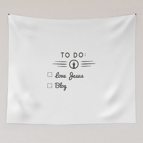 Item preview, To Do: Love Jesus & Blog designed and sold by Jun  Gallano.