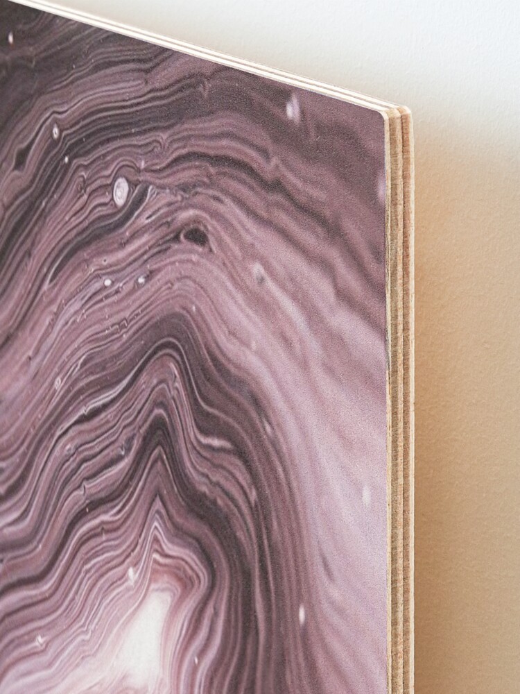 Alternate view of Geode Amethyst Mounted Print