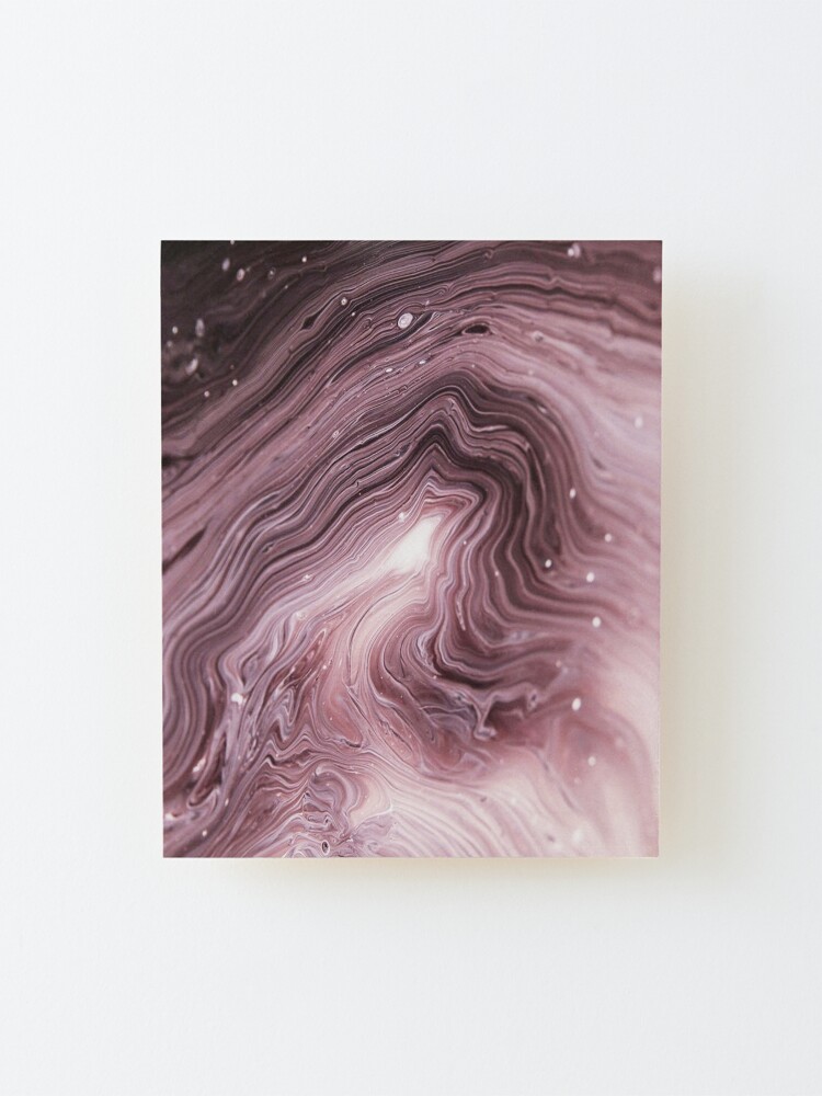 Alternate view of Geode Amethyst Mounted Print