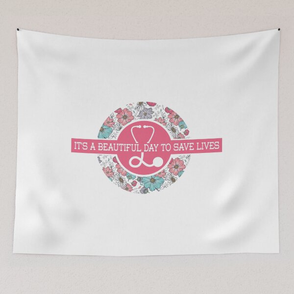 Item preview, It's A Beautiful Day To Save Lives designed and sold by Jun  Gallano.