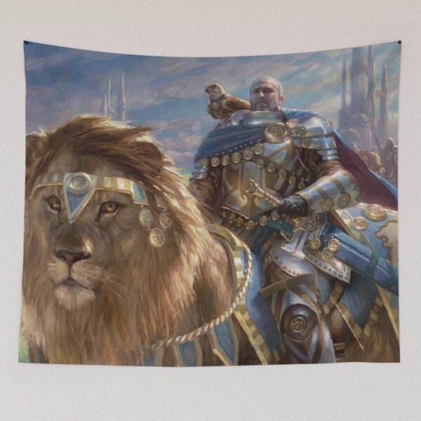 Item preview, Regal Lion Riding Knight designed and sold by FantasyCentral.
