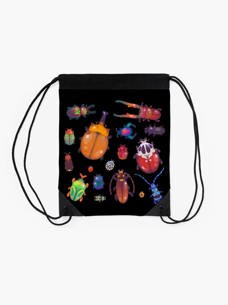 Alternate view of Beetle Drawstring Bag
