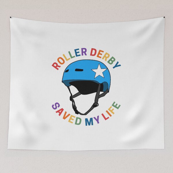 Item preview, Roller Derby Saved My Life designed and sold by fearcity.
