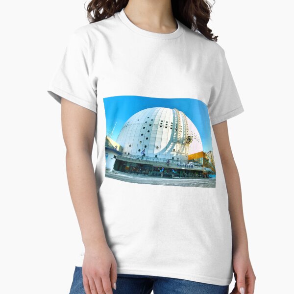 Vista previa del artículo con la obra « o en sueco apodado "Globen" que significa "The Globe") es el estadio nacional cubierto de Suecia», diseñado y vendido por jonybigude.