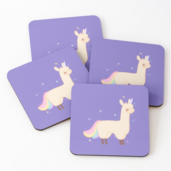 Item preview, Llamacorn - Purple designed and sold by scribble-monkey.