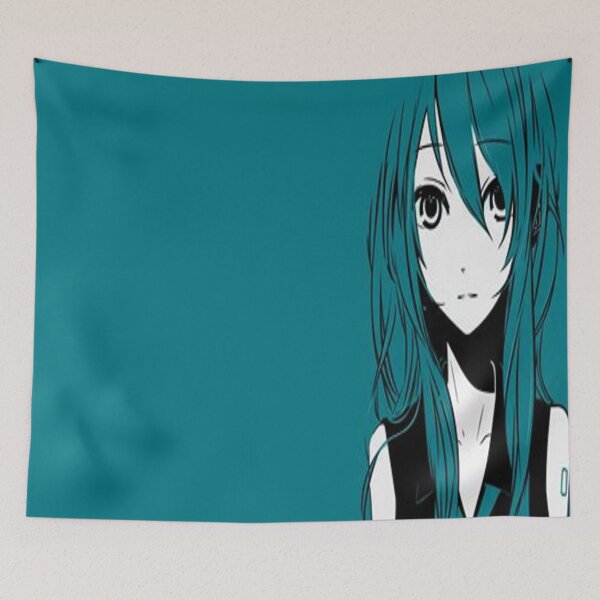 Item preview, Anime girl green hair designed and sold by WittyMillennial.
