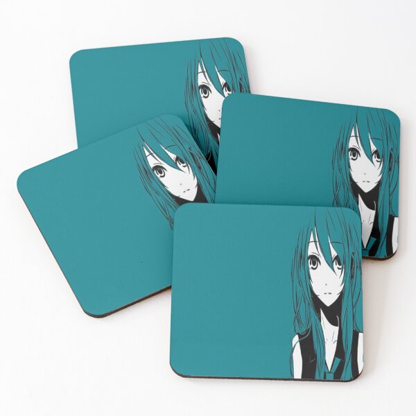 Item preview, Anime girl green hair designed and sold by WittyMillennial.
