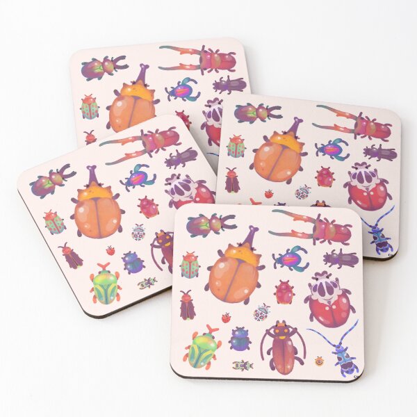 Item preview, Beetle - pastel designed and sold by pikaole.