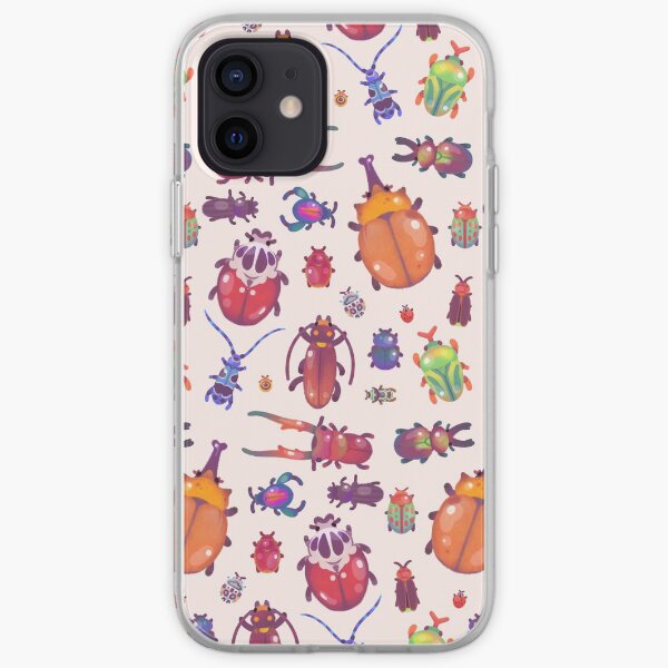 Escarabajo - pastel Funda blanda para iPhone