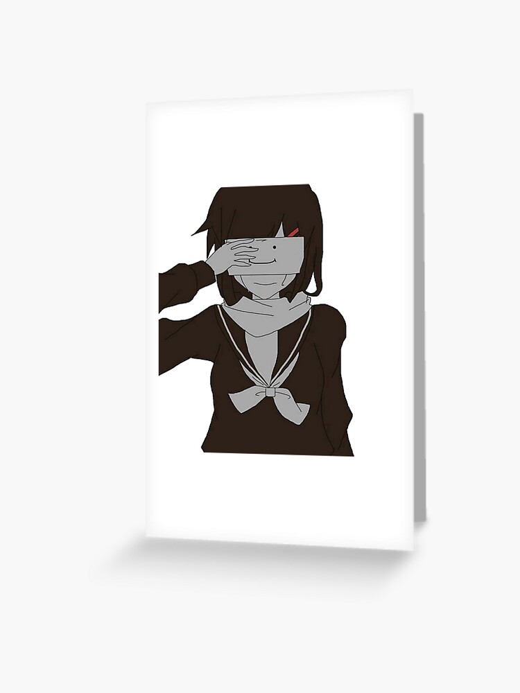 Sad Anime girl Greeting Card for Sale by WittyMillennial