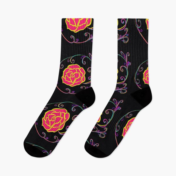 Item preview, Colorful Rainbow Vine Rose designed and sold by Stephanie Janae Schork.