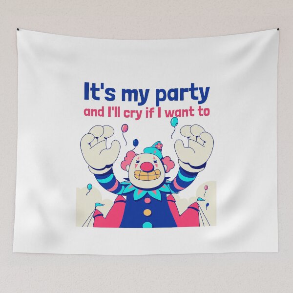 Item preview, Sad Clown Party designed and sold by ShineEyePirate.