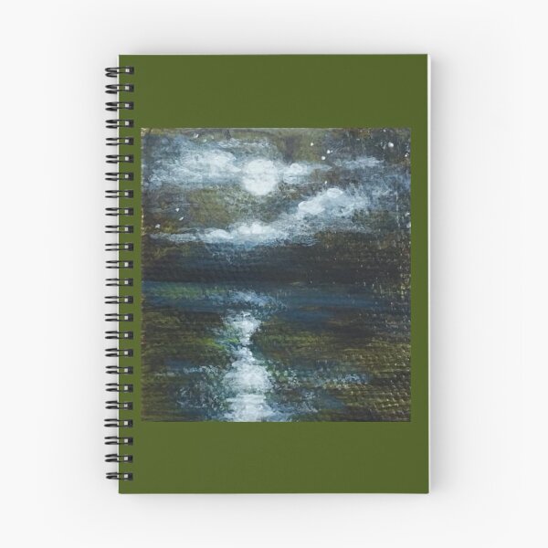 Item preview, Marsh Moon. Miniature painting. designed and sold by David Laughlin.