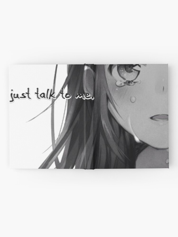 Sad Anime girl Postcard for Sale by WittyMillennial