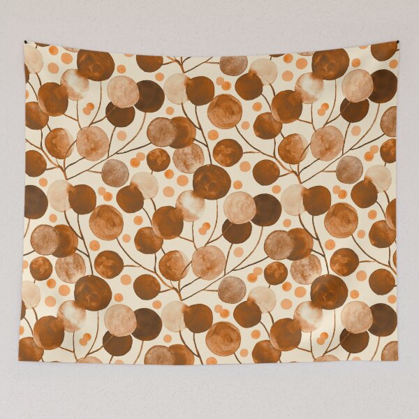 Item preview, Pompom Plants in Earth Tones designed and sold by TigaTiga.