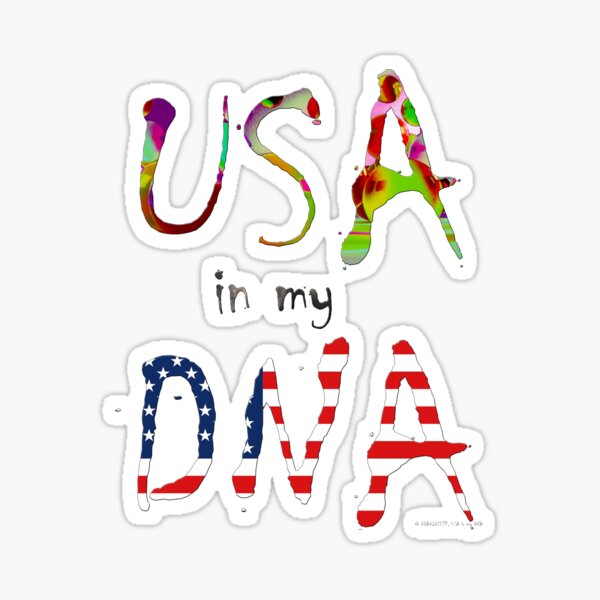 Item preview, USA in my DNA designed and sold by D. DAVID.