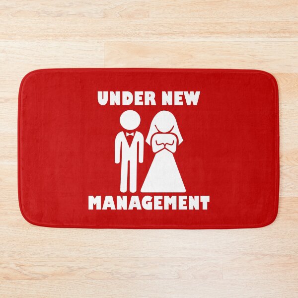 Item preview, Under New Management Funny Married Couple Design For Wedding designed and sold by overstyle.