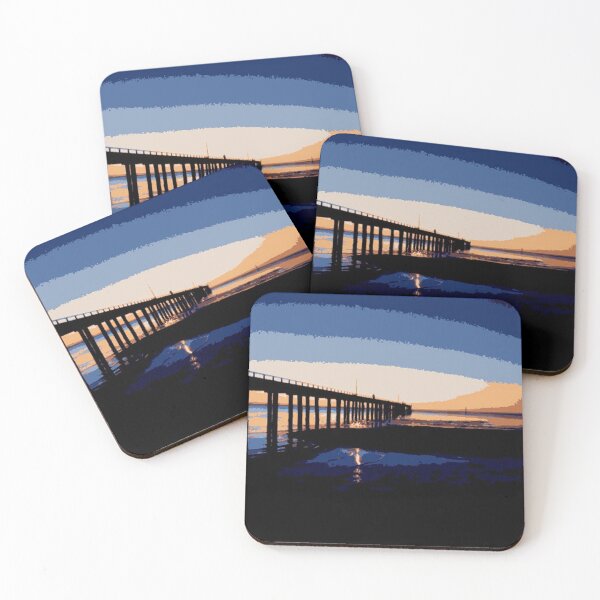 Item preview, Seaford Pier at night  designed and sold by Inspire76.