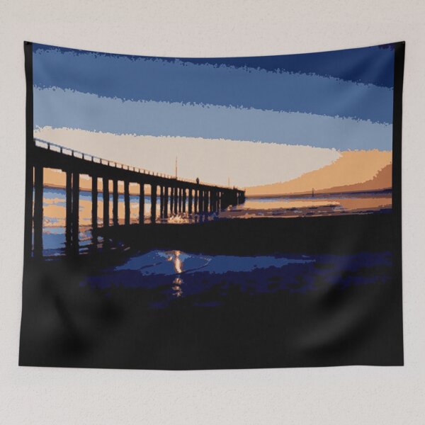 Item preview, Seaford Pier at night  designed and sold by Inspire76.
