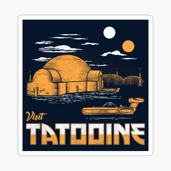 Visit Tatooine Sticker